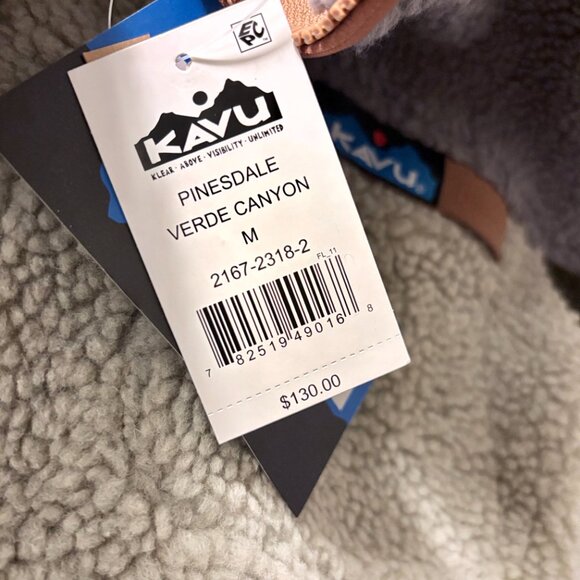 KAVU Pinesdale Fleece Jacket Full-Zip-Women's M | Midweight | Zip Pockets - Picture 3 of 7